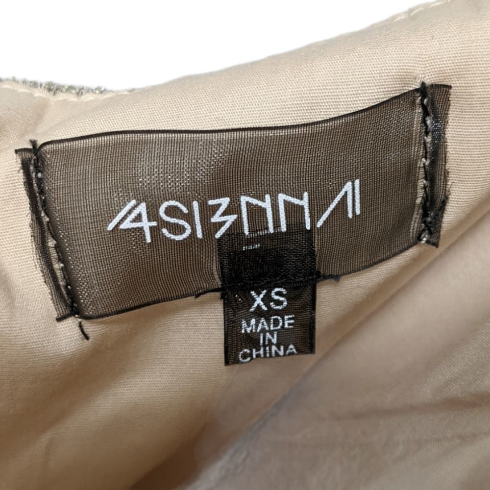 NWT 4SI3NNA Off the Shoulder Shimmer Top XS - Picture 6 of 10